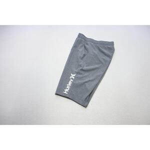 Hurley Gym Shorts Wicking Performance Gray W/Pockets Athletic Boys Sz XL 18-20